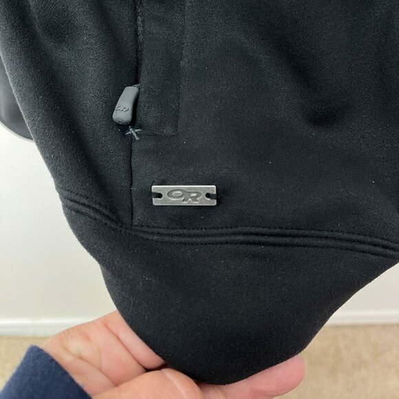 Outdoor Research Womens XL Black Full-Zip Jacket‎ With Floral Embroidery - Picture 3 of 8